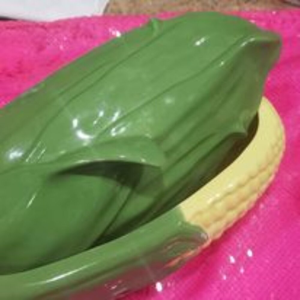 Antique Corn Gravy Bowl